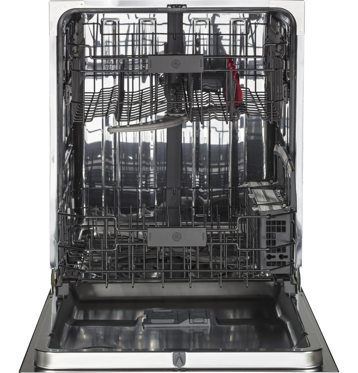 GE® Stainless Steel Interior Dishwasher with Hidden Controls