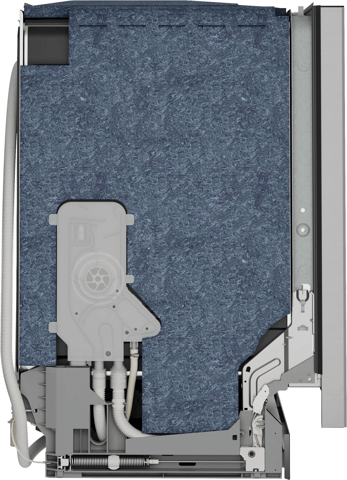 500 Series, built-under dishwasher, 24'', Brushed steel anti-fingerprint