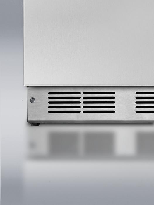Stainless steel kickplate