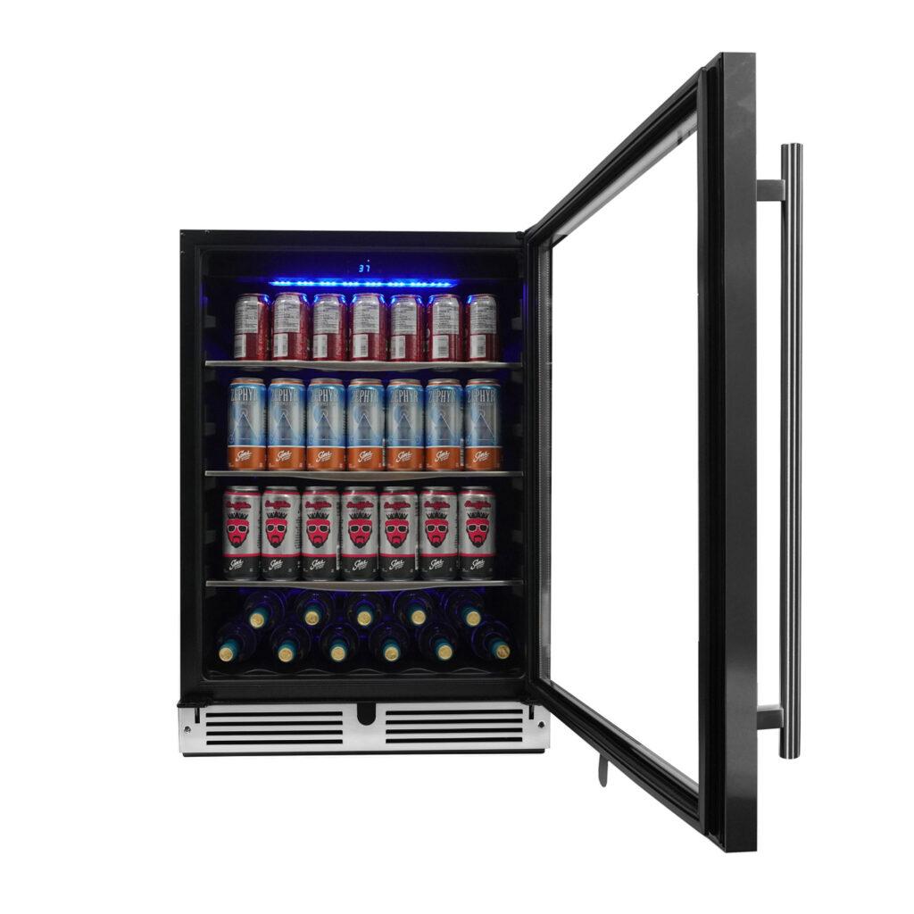 Danby 24" Under Counter Beverage Center in Stainless Steel