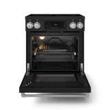 30 Inch Professional Electric Range With Tilt Panel Touch Control In Black/stainless Steel  Gordon Ramsay Series