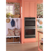GE® 30" Smart Built-In Self-Clean Convection Double Wall Oven