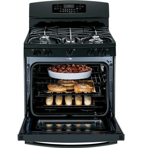 GE Profile™ Series 30" Dual-Fuel Free-Standing Range with Warming Drawer