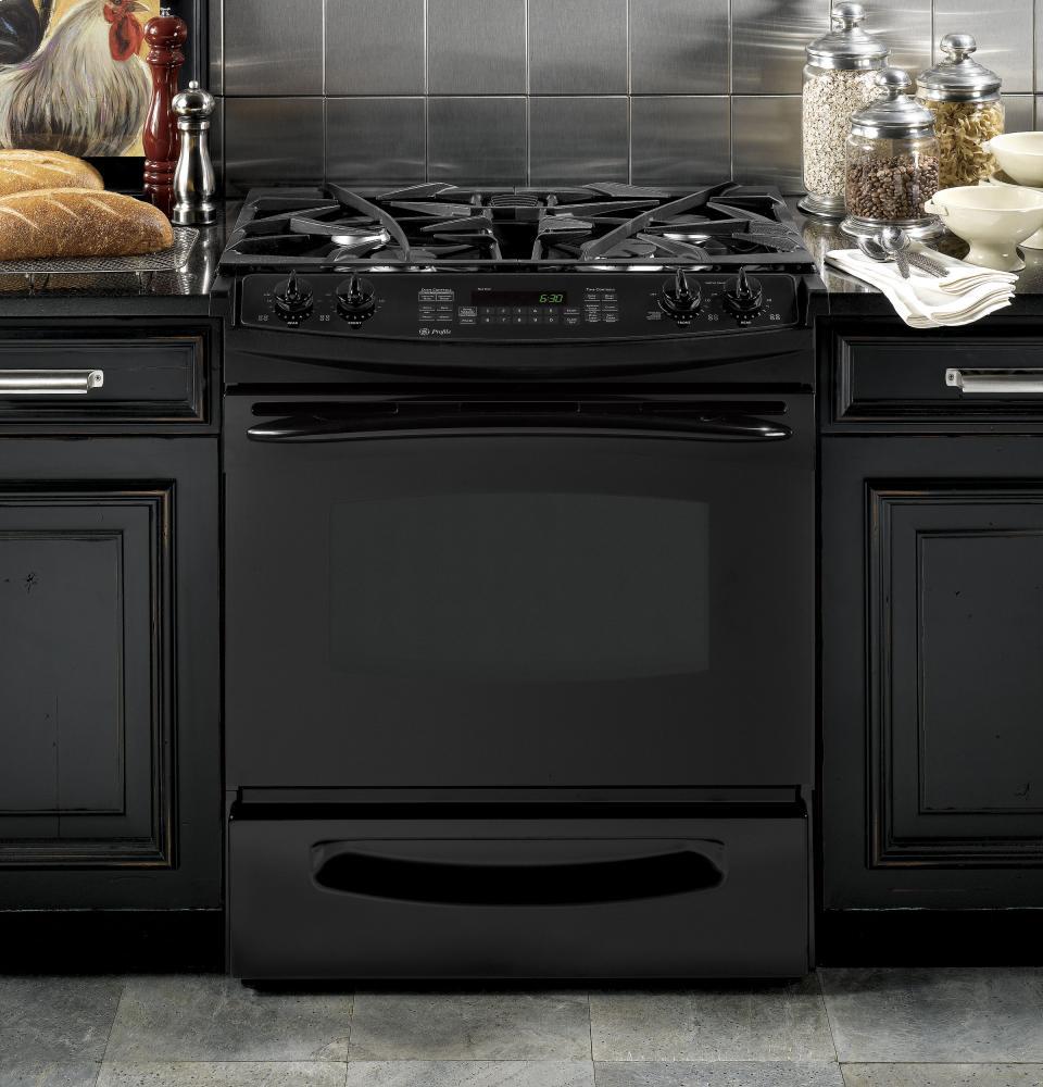 GE Profile Series 30" Slide-In Gas Range