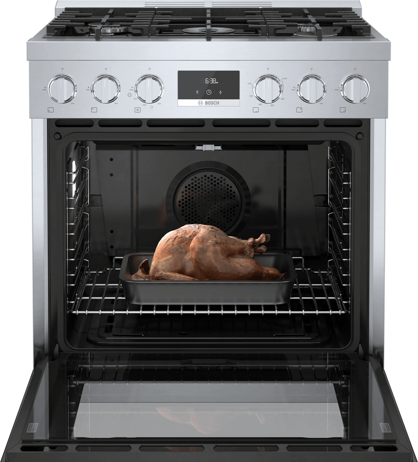 800 Series Gas Freestanding Range 30" Stainless Steel