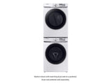 4.5 cu. ft. Smart Front Load Washer with Super Speed in White