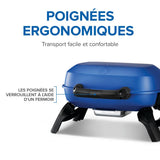 TravelQ 240 Portable Gas Grill , Propane, Blue
