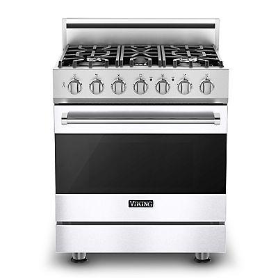 30" Self-Cleaning Dual Fuel Range, Natural Gas