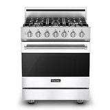 30" Self-Cleaning Dual Fuel Range, Natural Gas