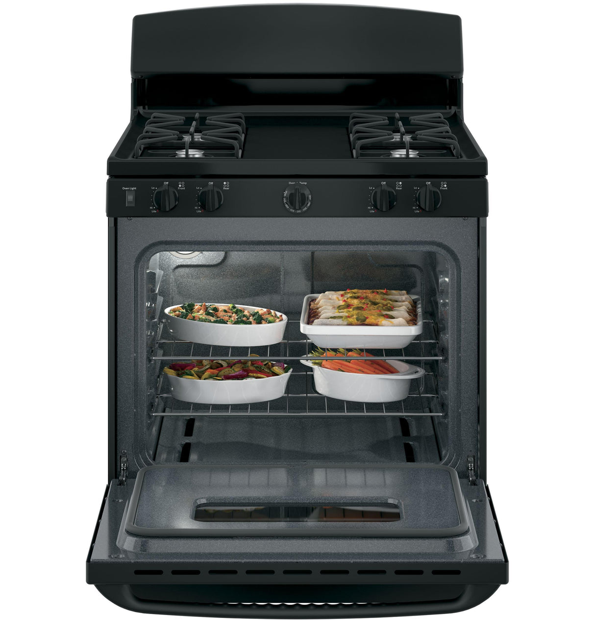 GE® 30" Free-Standing Gas Range