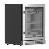 Forno Asciutto 24-Inch Dry Aging Cabinet, Stainless Steel 304, 4.41 cu.ft, LED Lighting, Adjustable Shelves