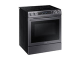 5.8 cu. ft. Slide-In Electric Range in Black Stainless Steel