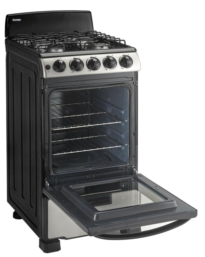 Danby 20" Wide Gas Range in Stainless Steel