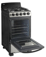 Danby 20" Wide Gas Range in Stainless Steel