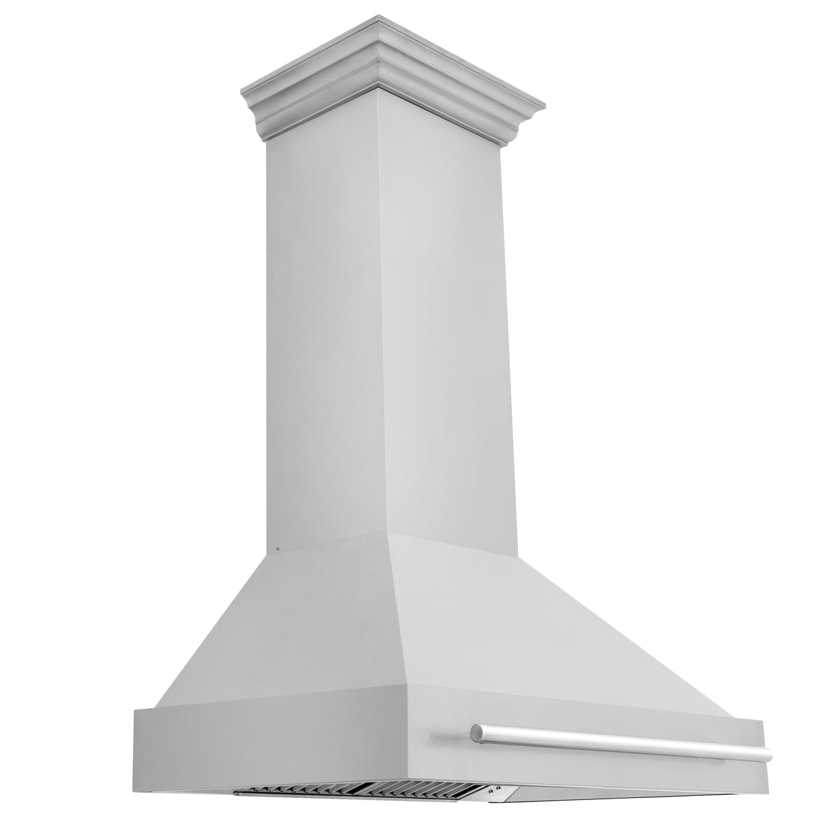 ZLINE 36 in. Stainless Steel Range Hood with Stainless Steel Handle (8654STX-36) [Color: Red Gloss]