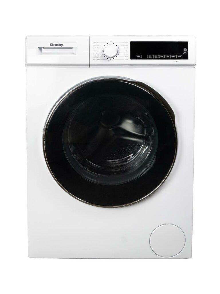Danby 24-inch, 2.2 cu. ft. Stackable Front Load Washer with Steam in White