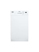 Danby 18 Wide Built-in Dishwasher in White