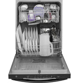 GE® Top Control with Plastic Interior Dishwasher with Sanitize Cycle & Dry Boost