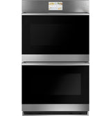 CAF(EBACK)™ 30" Smart Double Wall Oven with Convection in Platinum Glass