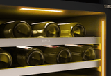 Presrv Pro Wine Cooler, 24in Under Cabinet, SS+Glass, Reverse Door, 2 Zone
