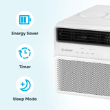 Element 10,000 BTU, 115V Inverter Window Air Conditioner - White (EHWR10BE)