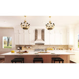 ZLINE Wooden Wall Mount Range Hood in White - Includes Remote Motor (321TT-R) [Size: 30 Inch, CFM: 400]