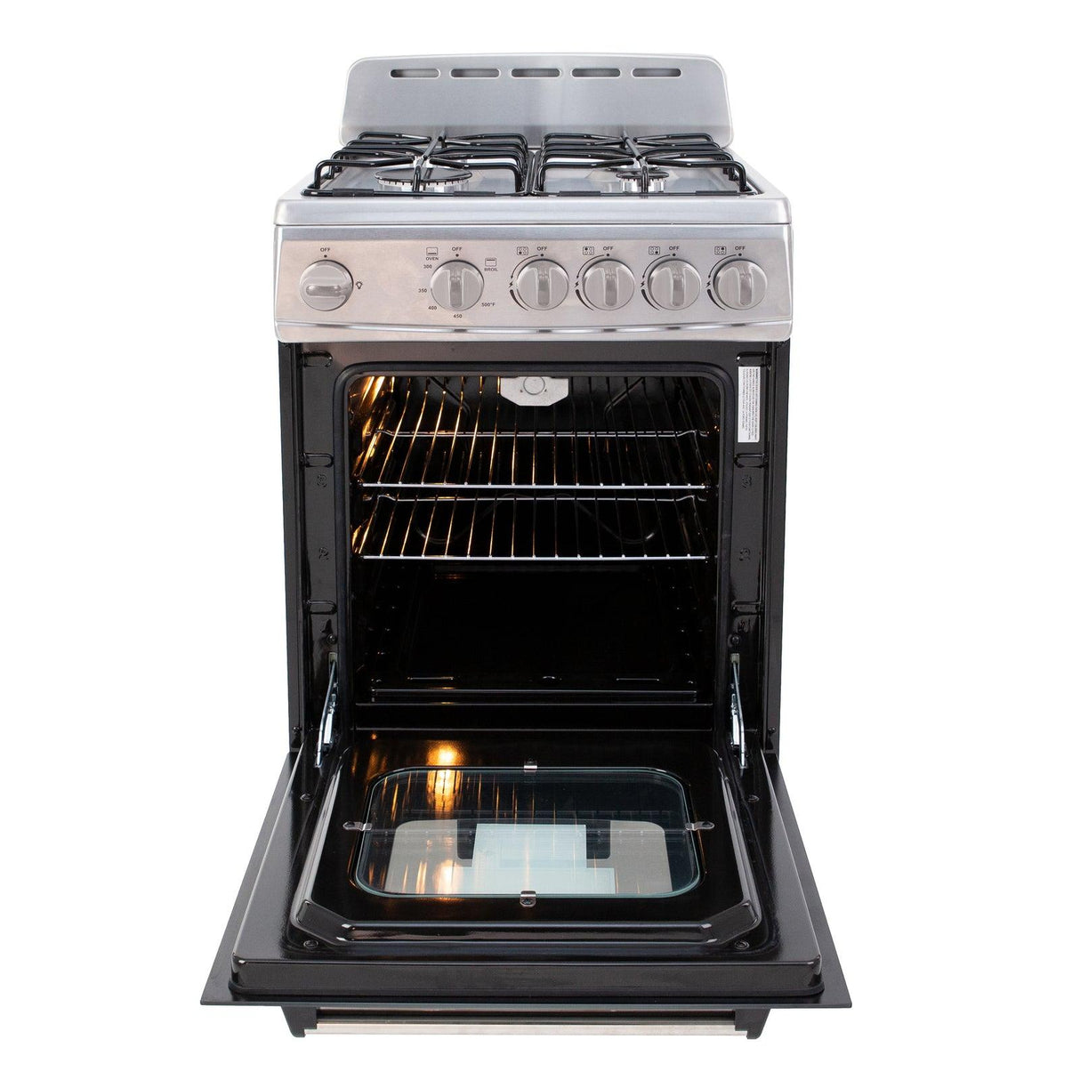 Avanti 20" Gas Range - Stainless Steel