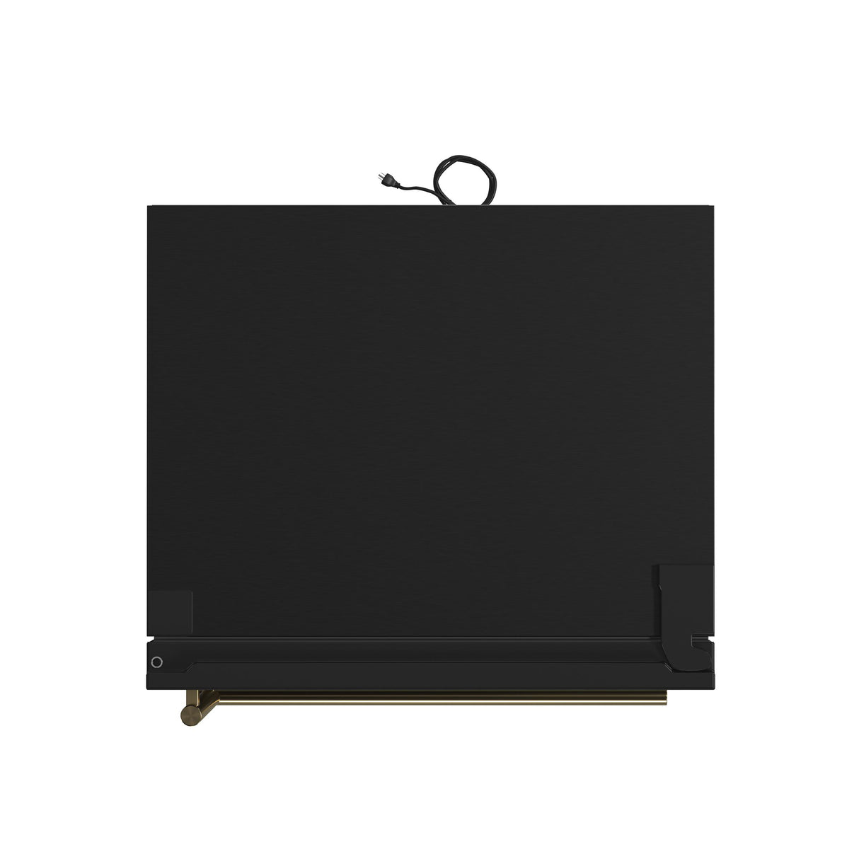 Forno Milano Espresso 31-Inch Bottom Freezer Refrigerator, Black, 17.2 cu.ft Capacity, Energy Efficient