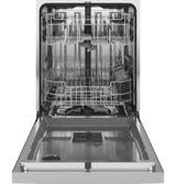 GE® ENERGY STAR® Front Control with Stainless Steel Interior Dishwasher with Sanitize Cycle & Dry Boost