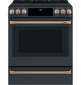 Café™ 30" Smart Slide-In, Front-Control, Induction and Convection Range with Warming Drawer