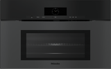 H 7870 BMX Obsidian Black matte - 30" handleless compact speed oven in a perfectly combinable design with automatic programs and roast probe.