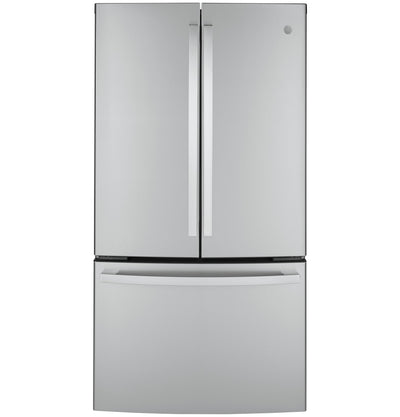 GE® ENERGY STAR® 23.1 Cu. Ft. Counter-Depth Fingerprint Resistant French-Door Refrigerator