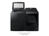 WA7200 5.4 cu. ft. Top Load Washer with Active WaterJet in Black Stainless Steel