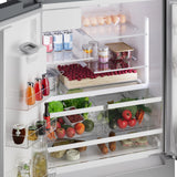 100 Series French Door Bottom Mount Refrigerator 36" Stainless steel (with anti-fingerprint), Total No Frost
