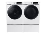 4.5 cu. ft. Large Capacity Smart Dial Front Load Washer with Super Speed Wash in White