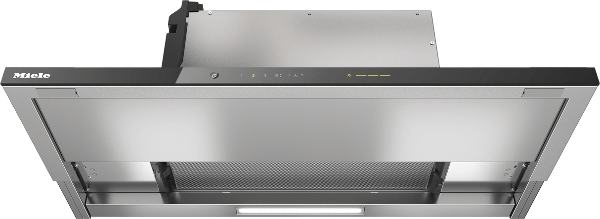 DAS 4930 Obsidian black - Built-in ventilation hood with intuitive SmartControl controls