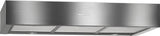 DA 1280 Stainless steel - 30-inch built-under ventilation hood with energy-efficient LED lighting and sliding switch for simple operation.