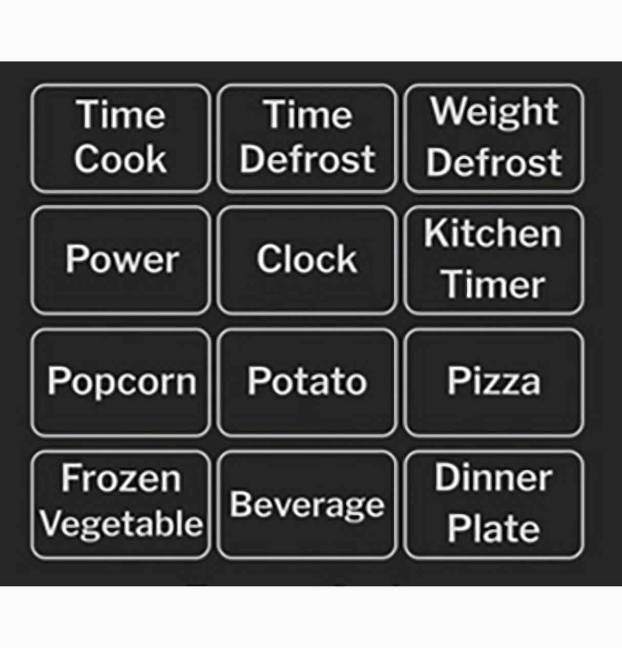 GE® 1.1 Cu. Ft. Capacity Countertop Microwave Oven