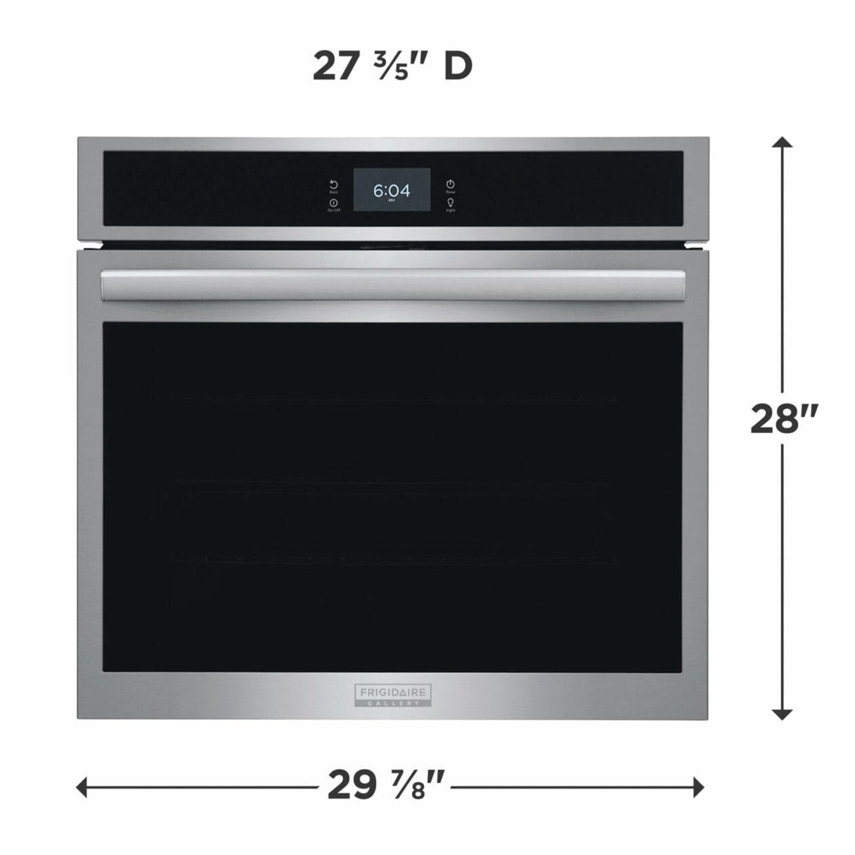 30" Single Electric Wall Oven with Stone-Baked Pizza