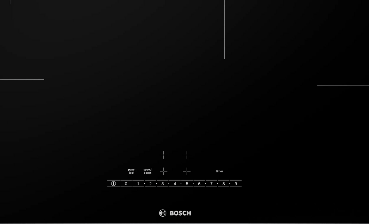 500 Series Induction Cooktop 30" Black, Without Frame