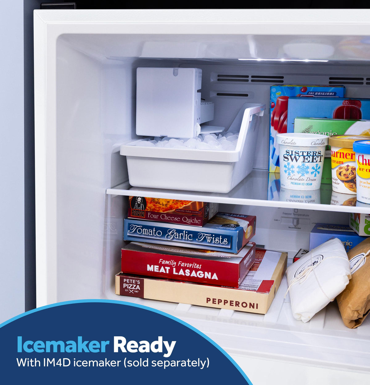 GE 19 Cu. Ft. Garage Ready Top-Freezer Refrigerator