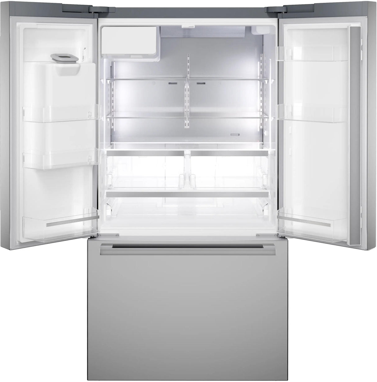 500 Series French Door Bottom Mount Refrigerator 36" Stainless steel (with anti-fingerprint), Total No Frost