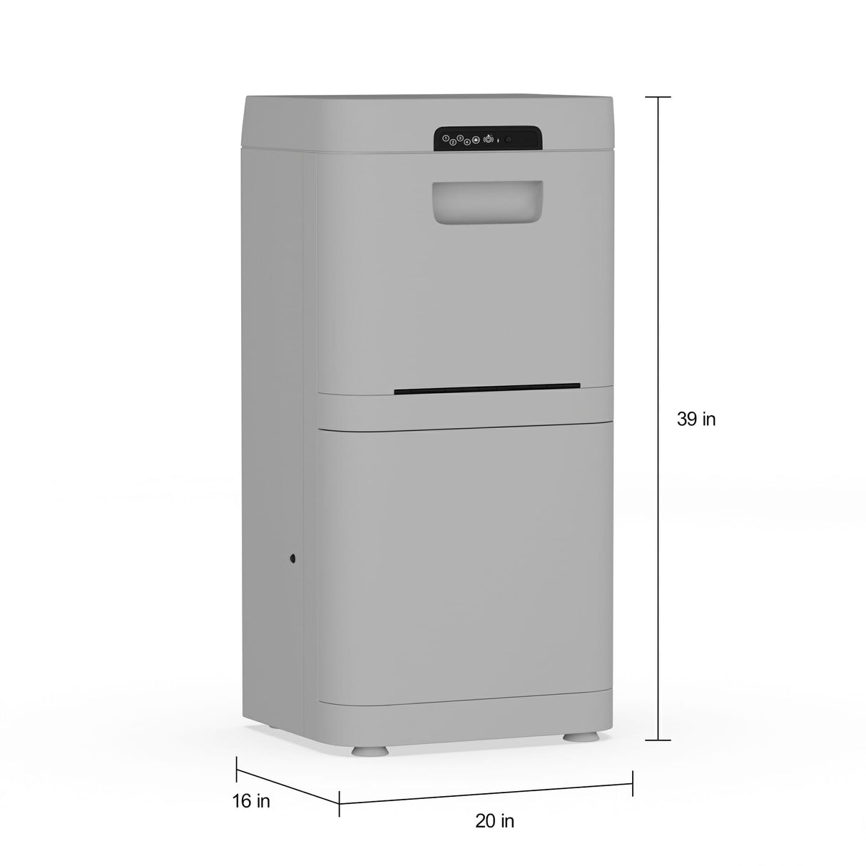 Danby 3.7 cu. ft. Parcel Guard Mailbox in Gray