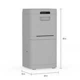 Danby 3.7 cu. ft. Parcel Guard Mailbox in Gray