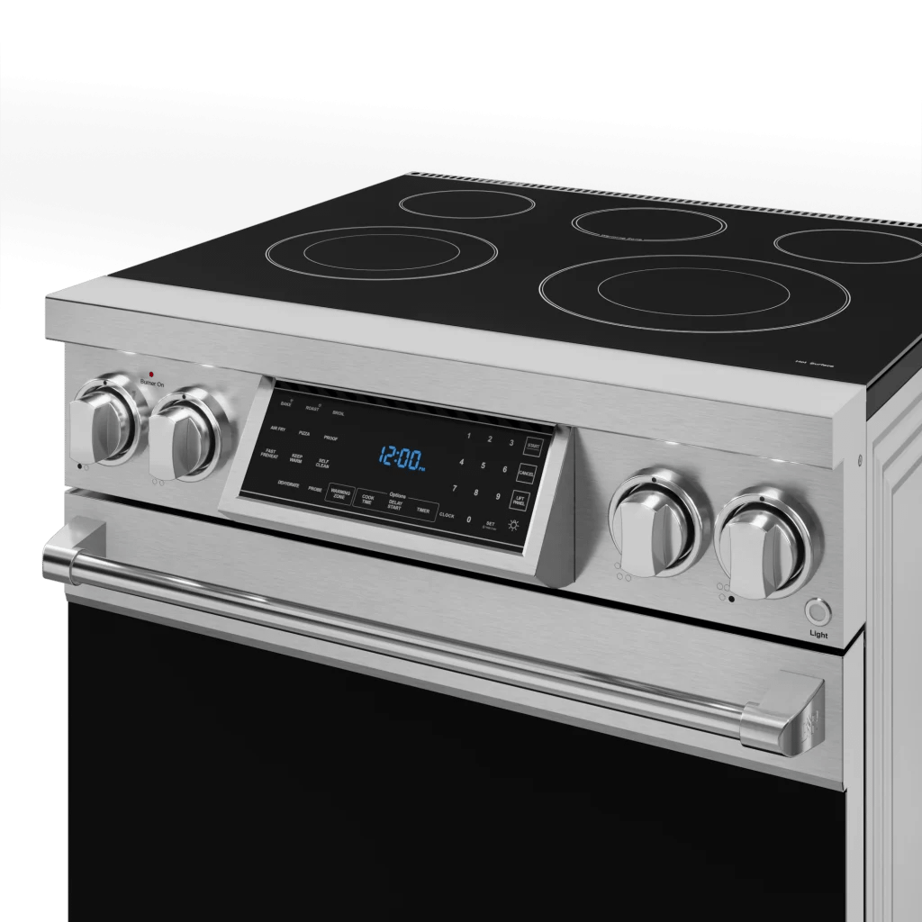 30 Inch Professional Electric Range With Tilt Panel Touch Control In Stainless Steel  Gordon Ramsay Series