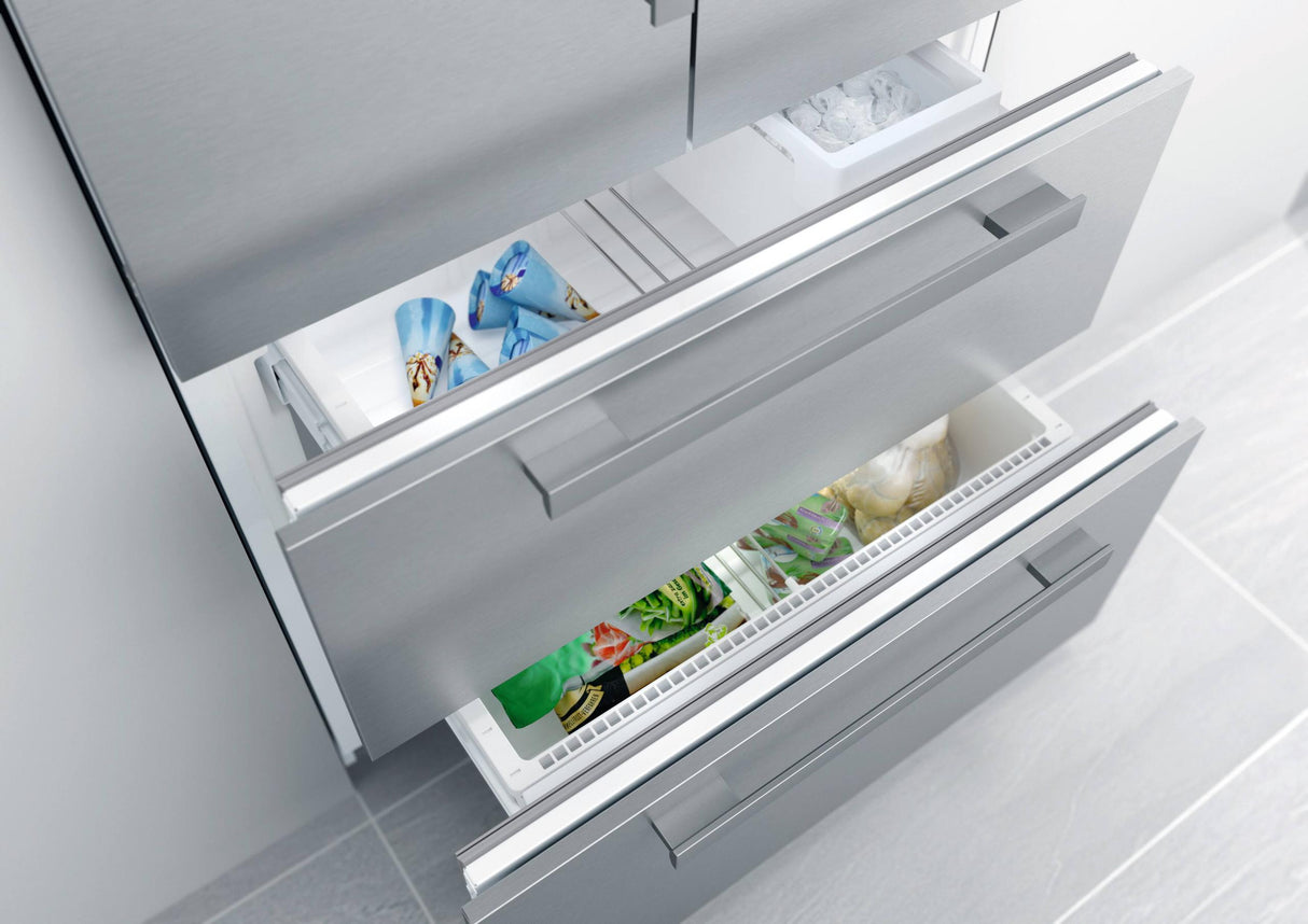 KFN 9859 iDE - PerfectCool fridge-freezer maximum convenience thanks to generous large capacity and ice maker.