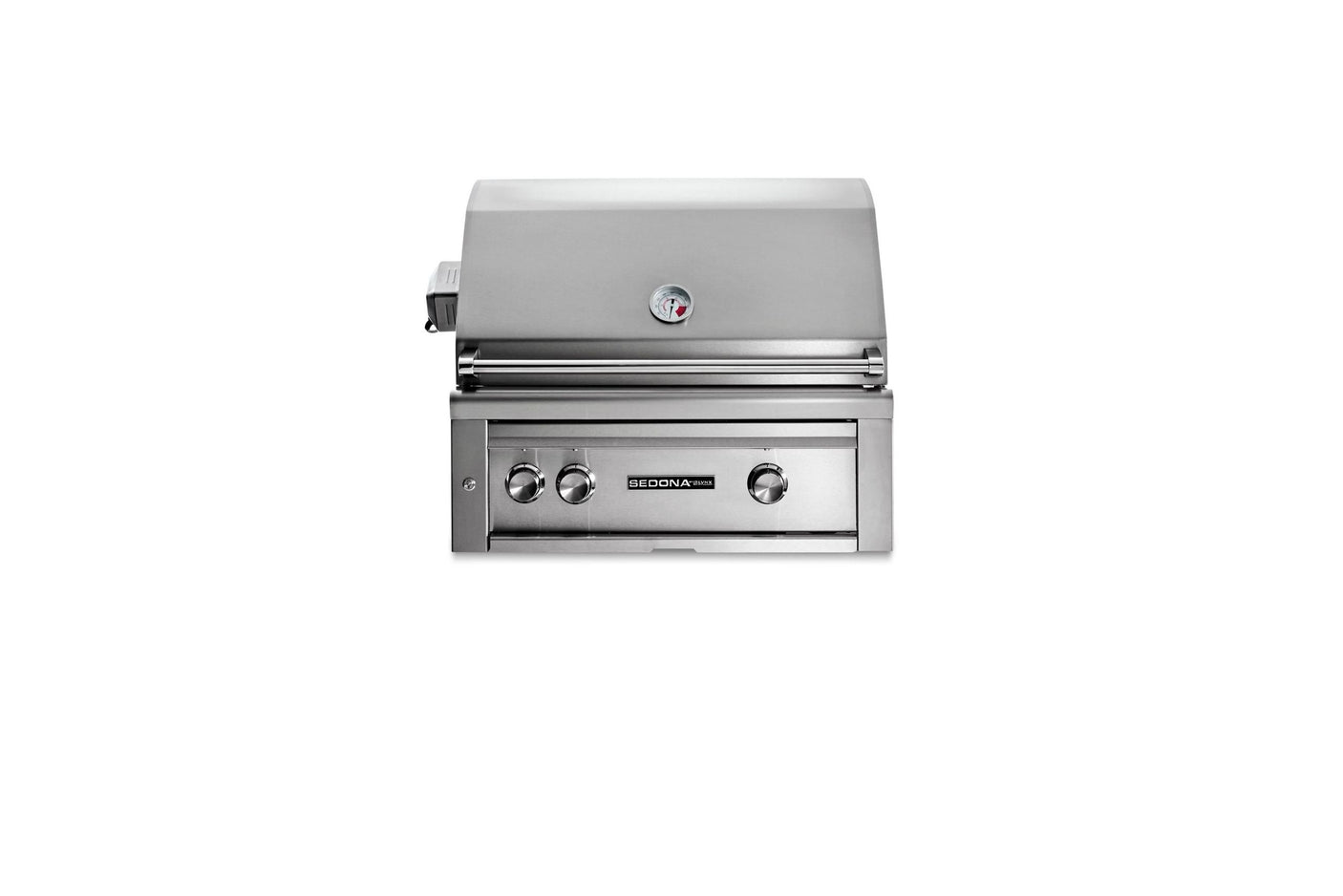 30" SEDONA BUILT-IN GRILL WITH ROTISSERIE, 1 PROSEAR INFRARED BURNER AND 1 STAINLESS STEEL BURNER (L501PSR)