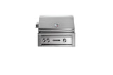30" SEDONA BUILT-IN GRILL WITH ROTISSERIE, 1 PROSEAR INFRARED BURNER AND 1 STAINLESS STEEL BURNER (L501PSR)