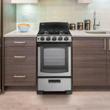 Danby 20" Wide Gas Range in Stainless Steel