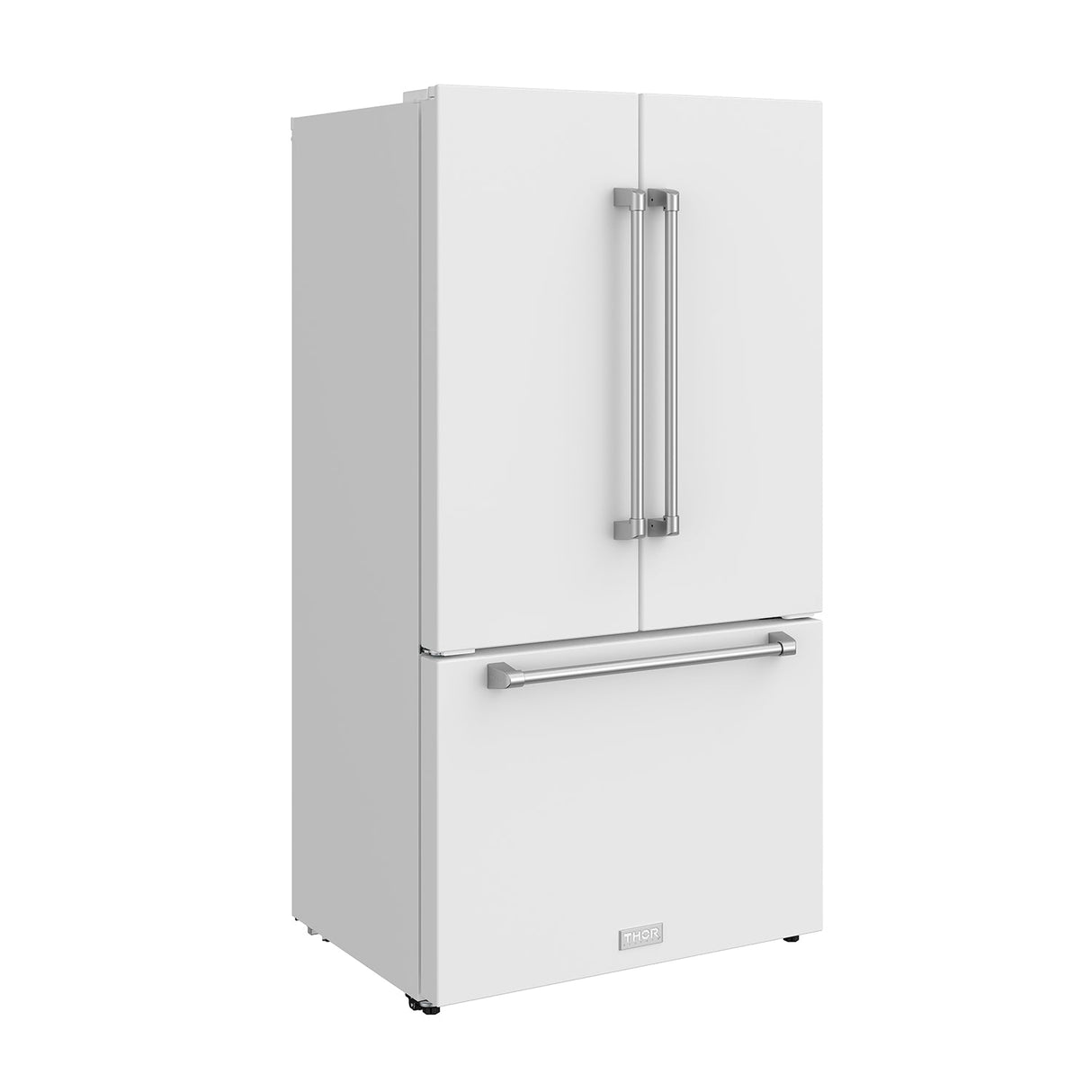36 Inch Collection French Door Counter Depth Refrigerator With Ice Maker - White  Gordon Ramsay Series